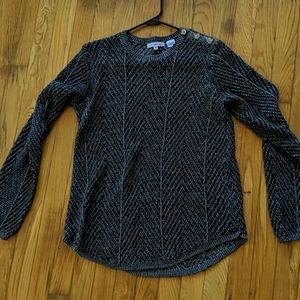 Gray Marled Sweater